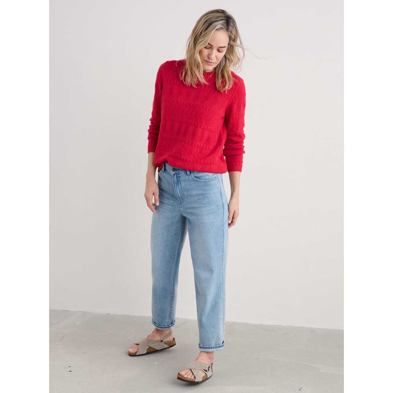 Seasalt Cornwall Kinter Jumper Raspberry image number 3