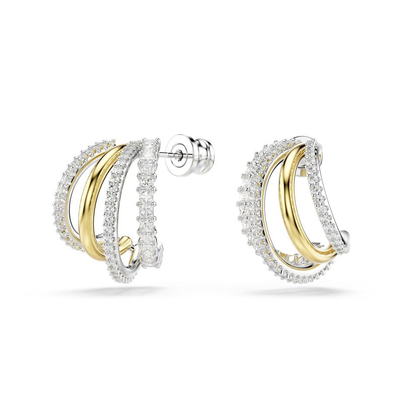 Swarovski Hyperbola Hoop Earrings image number 2