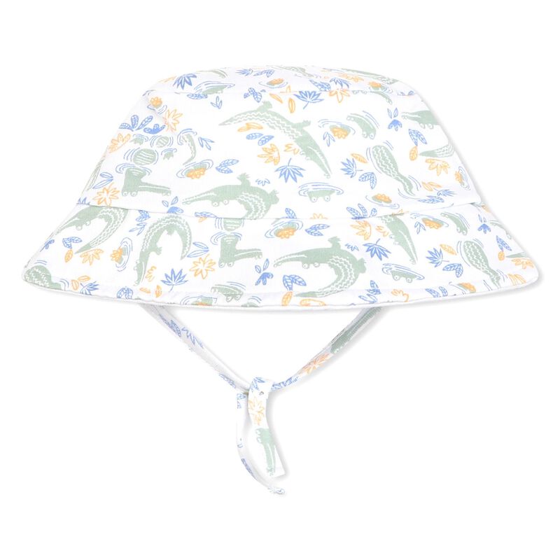 Carrement Beau Overall Shorts & Hat Set 1 - 12M image number 3