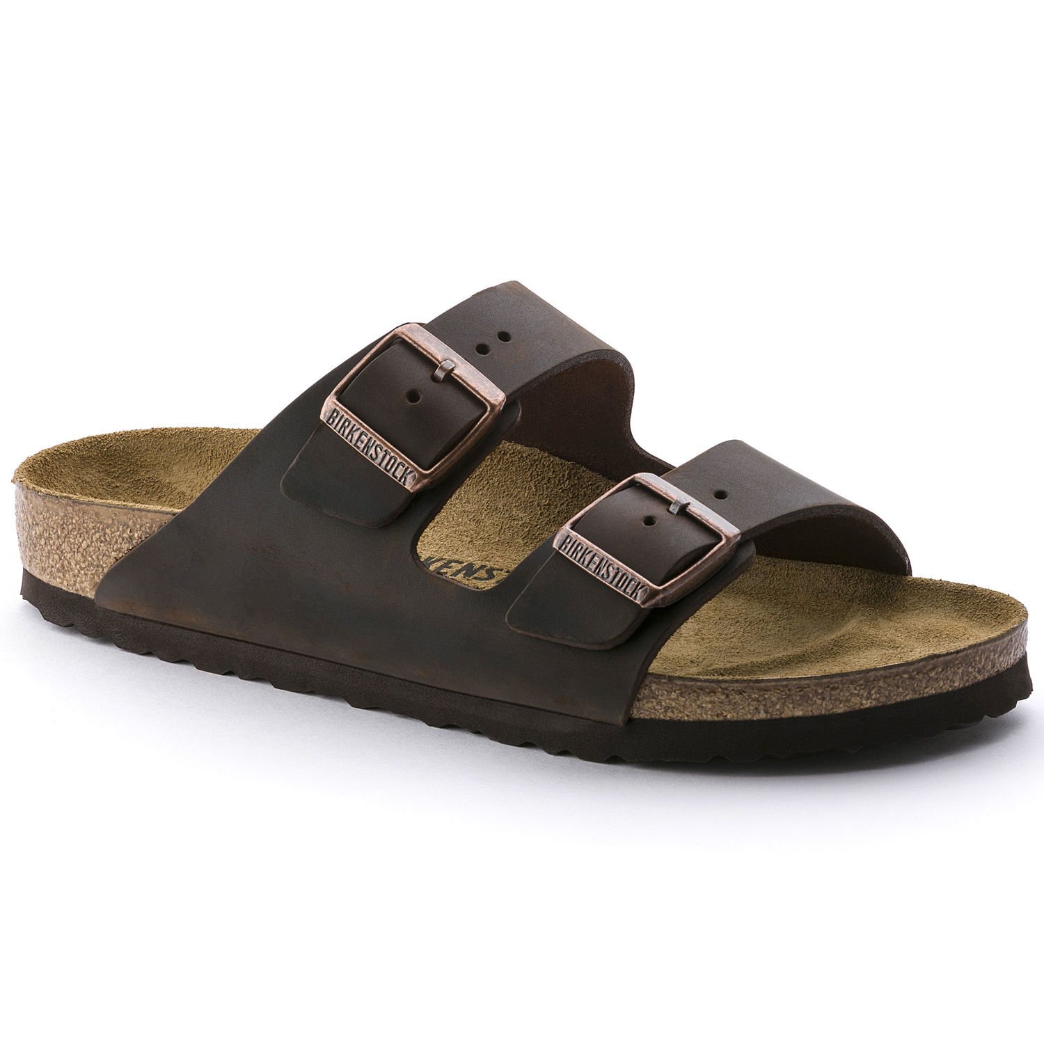 Birkenstock Arizona Oiled Leather Habana Regular Width Sandal Ballantynes Department Store