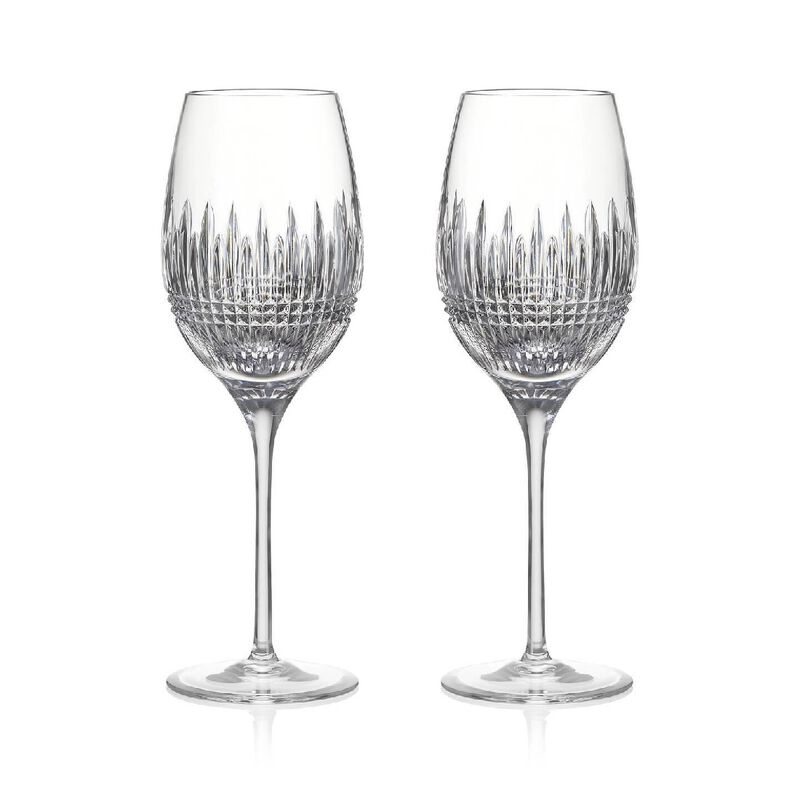 Waterford Lismore Diamond White Wine Medium 460ml Set 2 image number 0