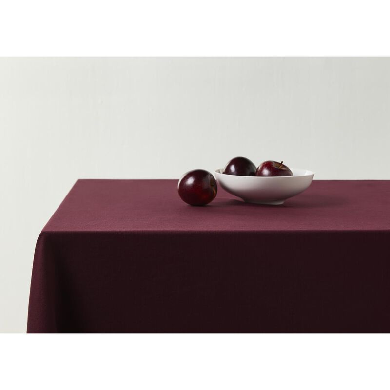 Maxwell & Williams Cotton Classics Rectangle Tablecloth 300x150cm Aubergine image number 3