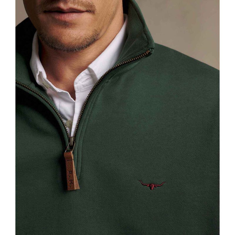 R.M. Williams Mulyungarie Quarter Zip Sweatshirt image number 2