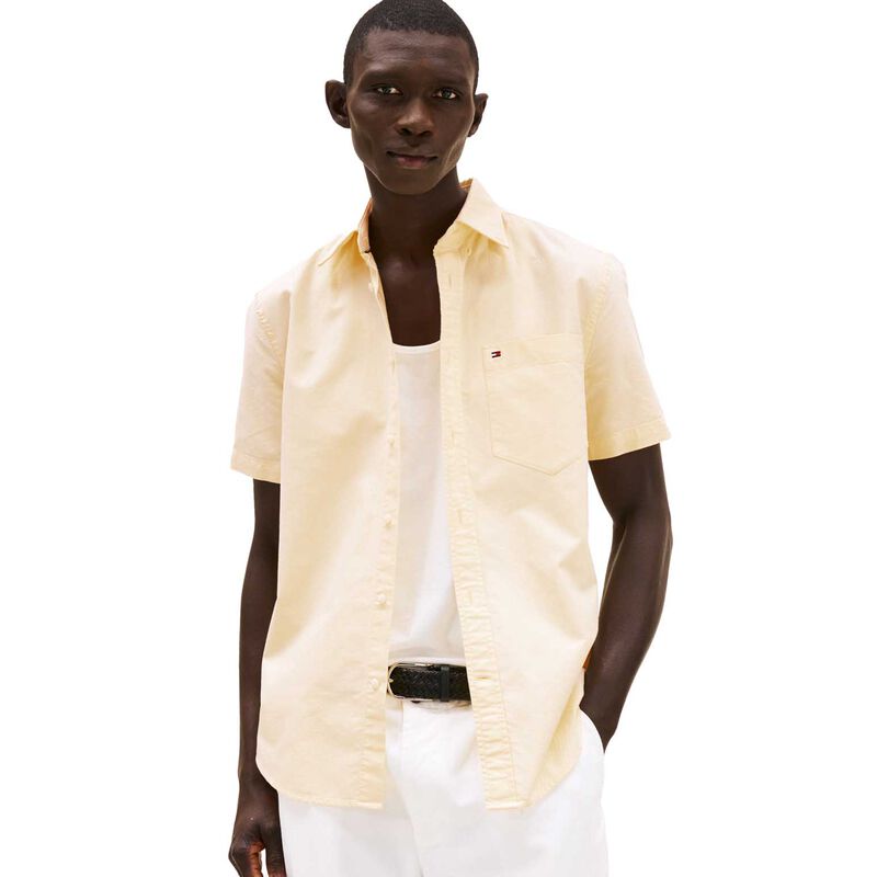 Tommy Hilfiger Regular Fit Short Sleeve Oxford Shirt image number 0