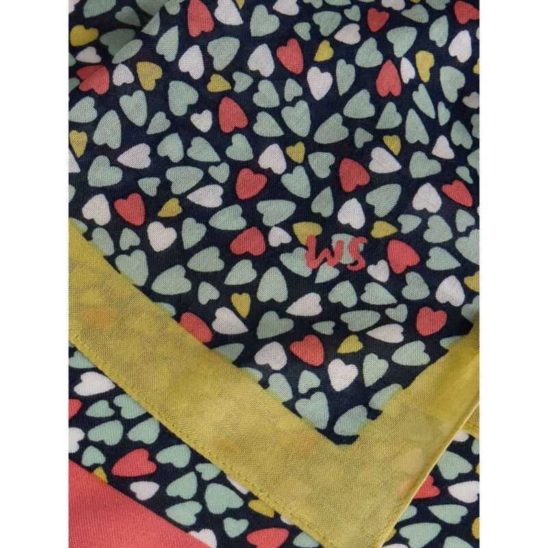 White Stuff Sophie Printed Scarf image number 1