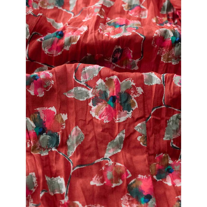 Seasalt Cornwall Larissa Shirt Artist Camellia Red Sail image number 3