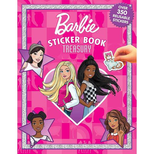 Sticker Book Treasury Mattel Barbie