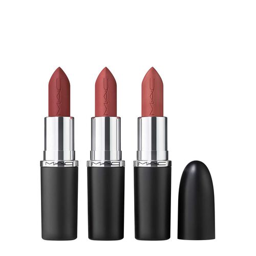 MAC MACximal Silky Matte Lipstick Trio / Sepia Collection