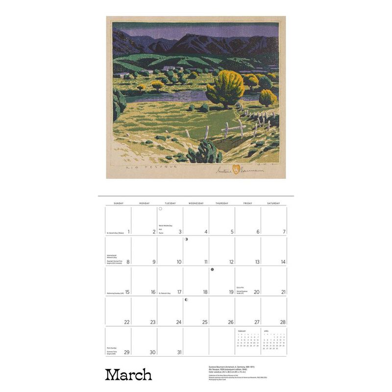 Pomegranate A Small Untroubled World 2026 Wall Calendar image number 1