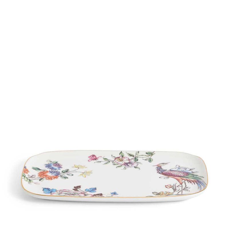 Wedgwood Fortune Rectangular Tray 25cm image number 1