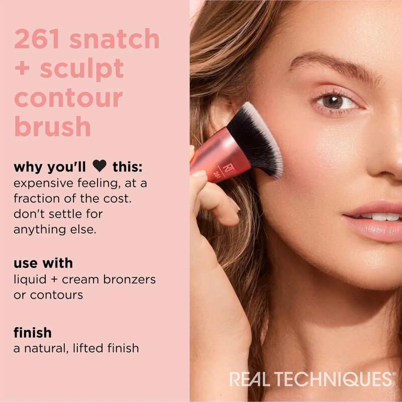 Real Techniques Snatch & Sculpt Contour Brush image number 2