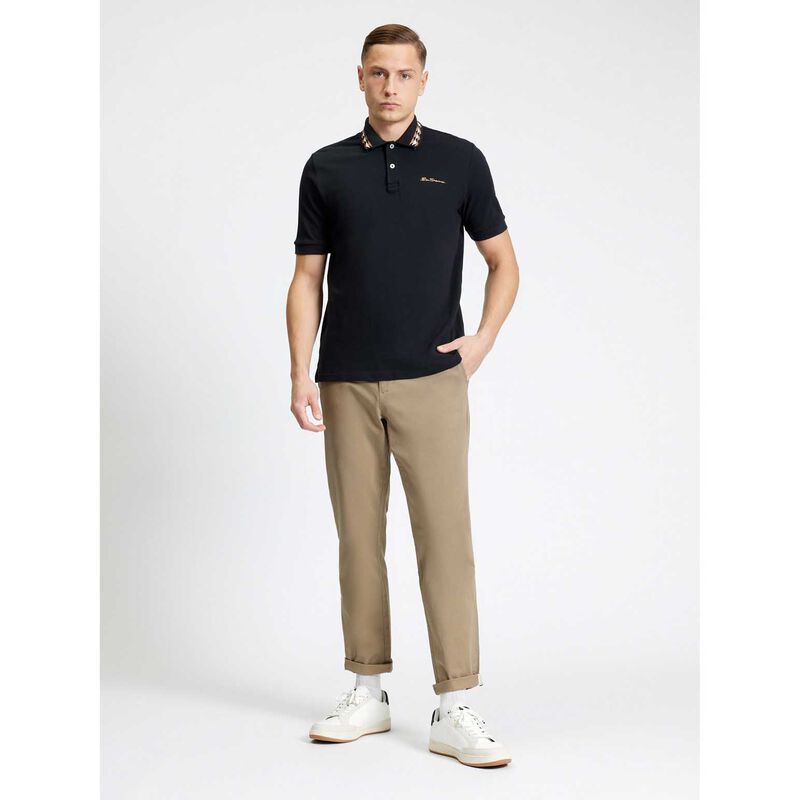 Ben Sherman Collar Interest Polo image number 3
