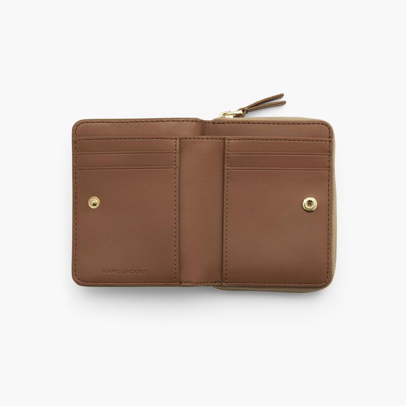 MARC JACOBS The Leather Mini Compact Wallet image number 2
