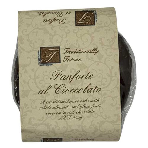 Traditionally Tuscan Panforte al Cioccolato 250g