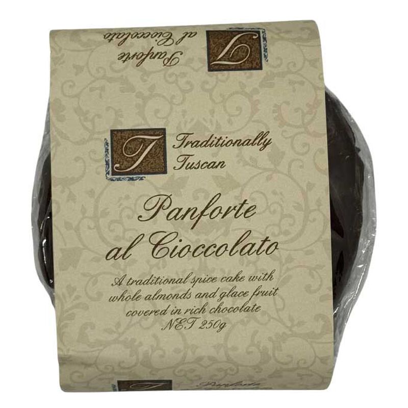 Traditionally Tuscan Panforte al Cioccolato 250g image number 0
