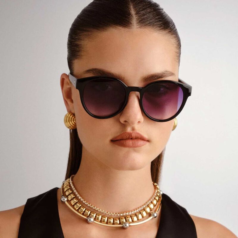 Le Specs Paramount Mirror Sunglasses image number 1