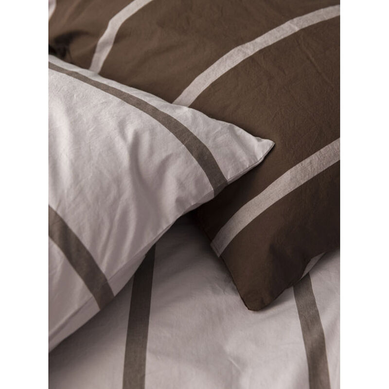 Citt&agrave; Duo Euro Pillowcase Pansy/Rye 65x65cm image number 1