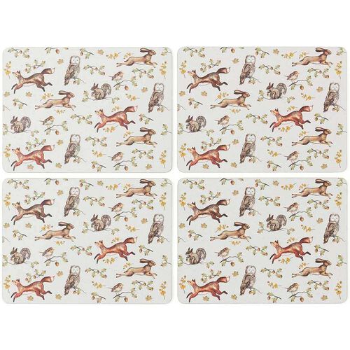 Cooksmart Forest Fable Set Of 4 Placemats
