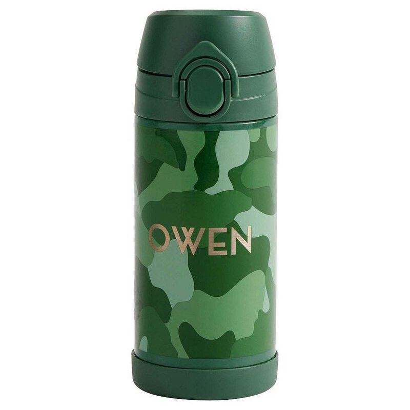 Pottery Barn Kids Mackenzie Insulated Water Bottle Green image number 0