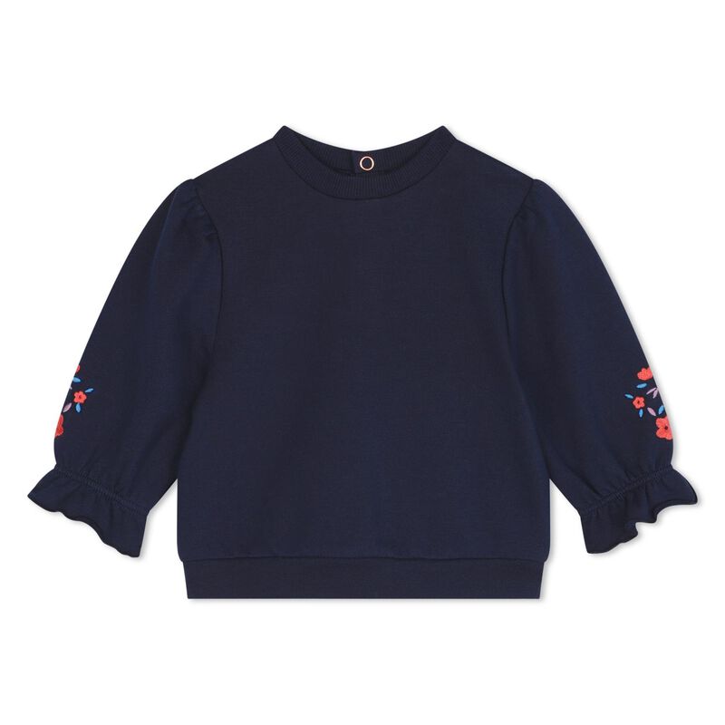 Carrement Beau Flower Emb Sweatshirt 2Y - 3Y image number 0