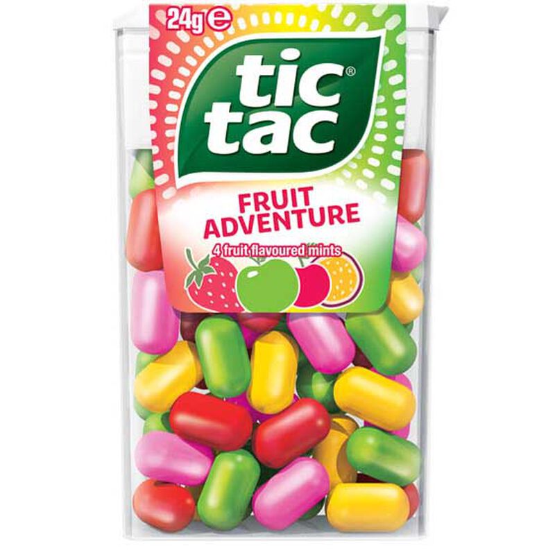 Tic Tac Fruit Adventure 24g image number 0