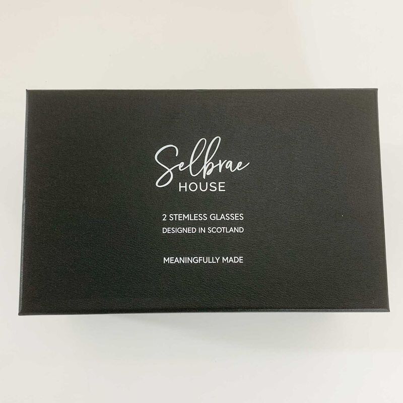 Ballantynes 2 Stemless Glasses (Gift Boxed) image number 3