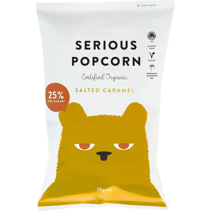 Serious Salted Caramel Popcorn 70g image number 0