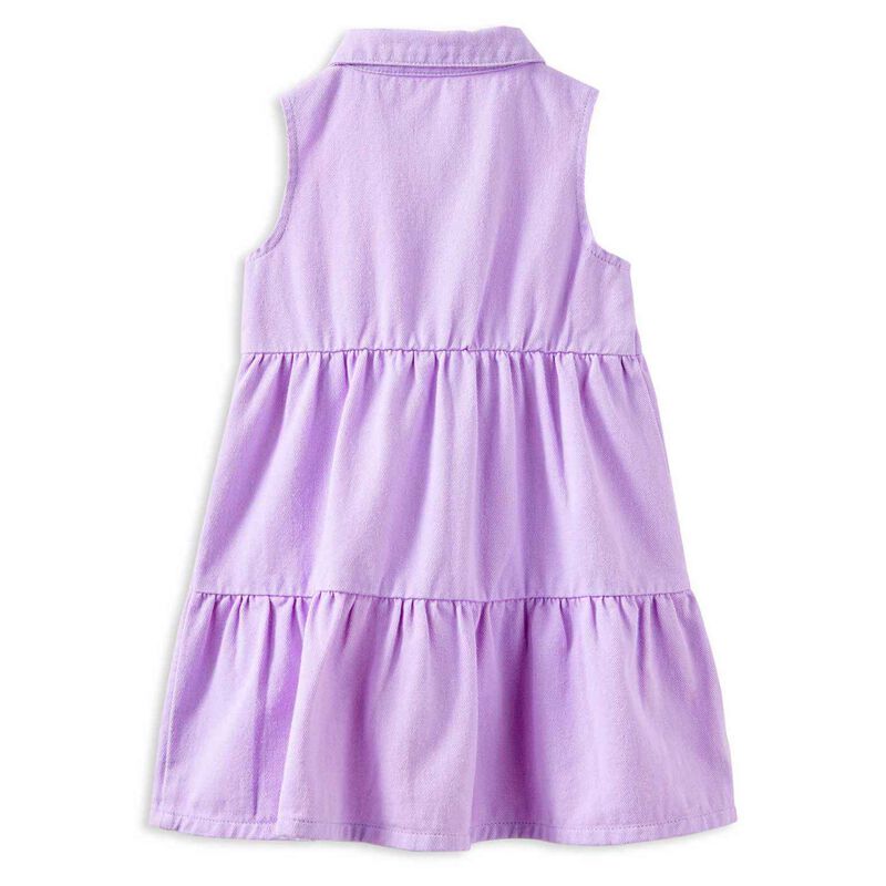 Milky Twill Dress 2-7Y image number 2