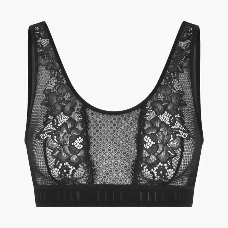 Elle 24/7 Lace Crop Bralette image number 2