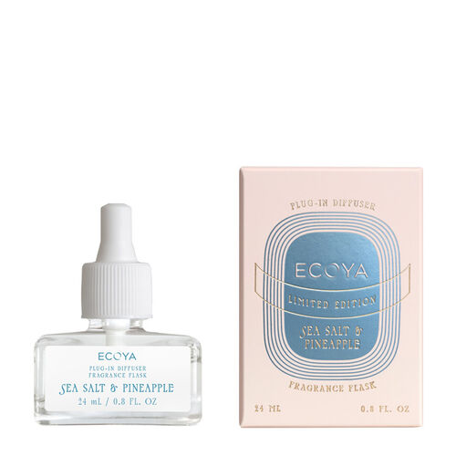 ECOYA Plug-In Diffuser Flask Sea Salt & Pineapple 24ml