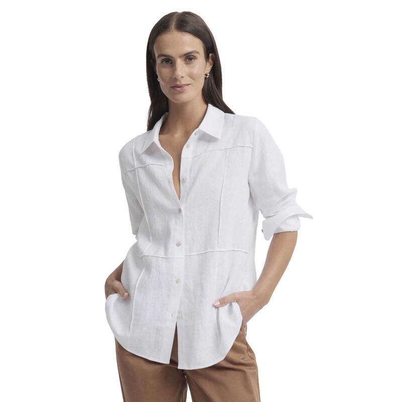 Yarra Trail Tirari Pintuck Shirt image number 4