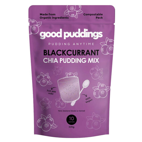 Good Puddings Blackcurrant Chia Mix 335g