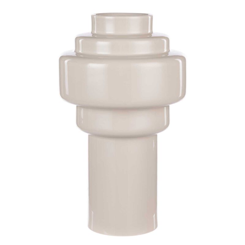 Amalfi Merrik Collection Vase L - Oat image number 0