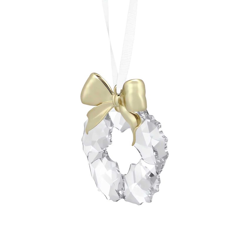 Swarovski Holiday Magic Wreath Ornament image number 2