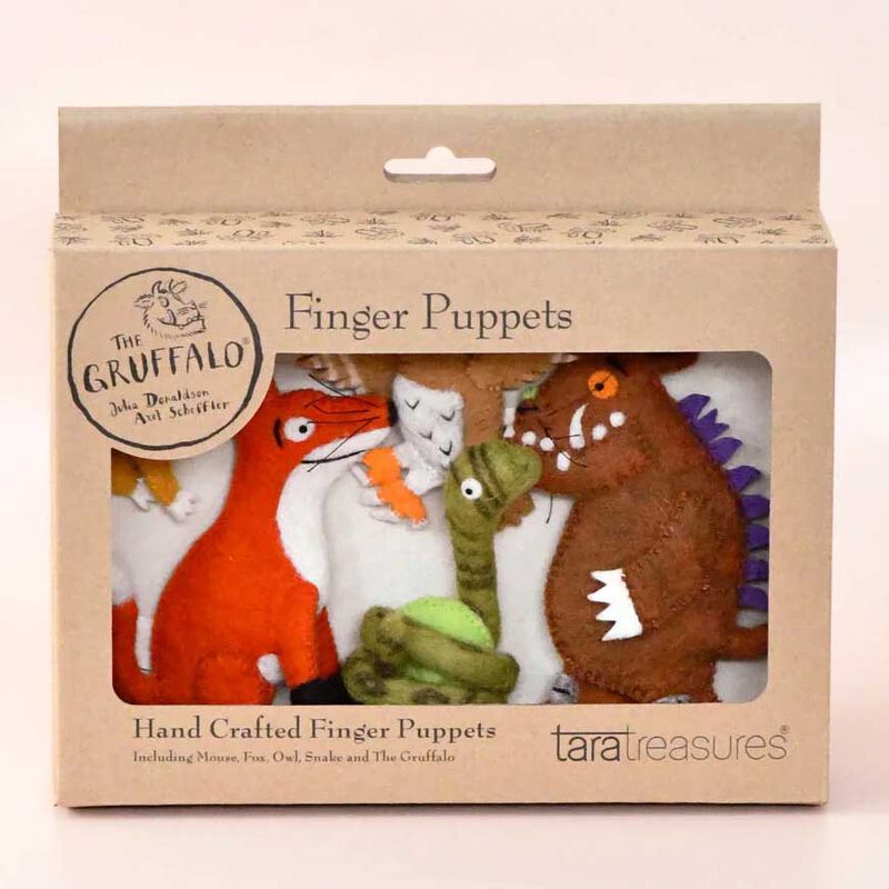 Tara Treasures The Gruffalo® Finger Puppets Set image number 2
