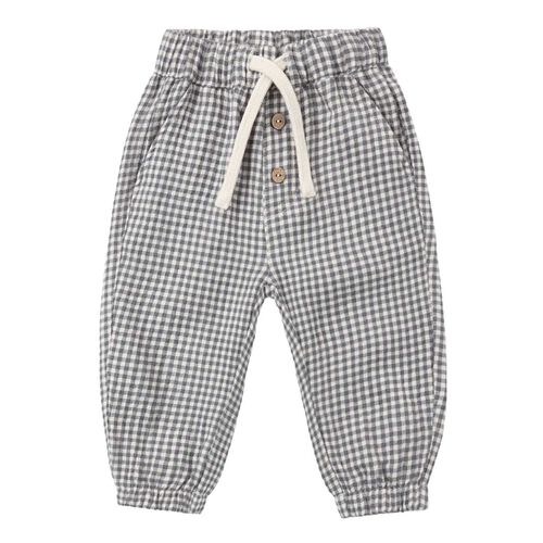 Quincy Mae Giovani Pant Gingham 3-24M