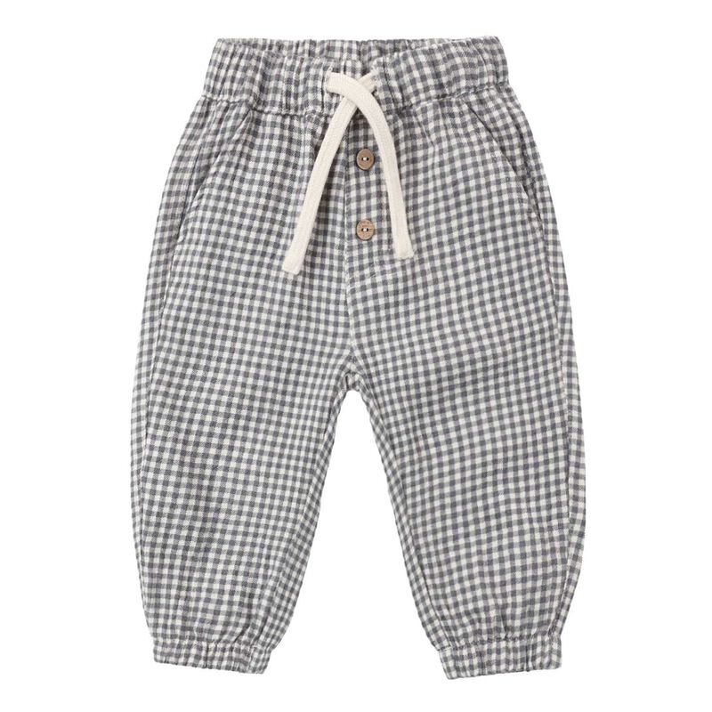 Quincy Mae Giovani Pant Gingham 3-24M image number 0