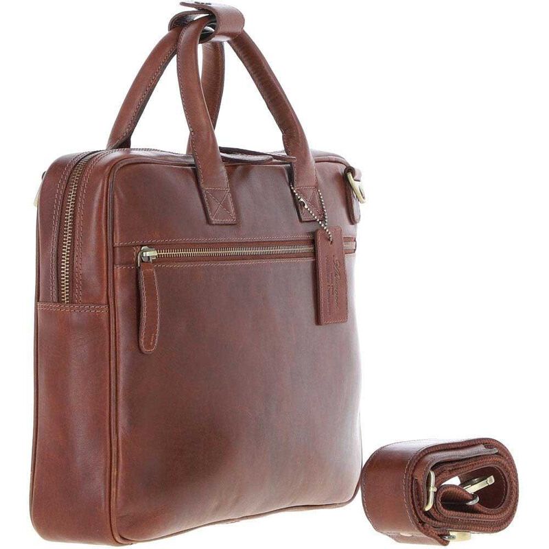 Ashwood Kensington Leather Laptop Bag image number 6