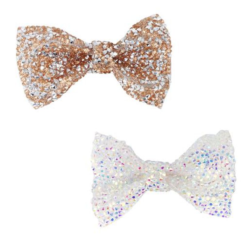 Pink Poppy Mermaid Sequin Hair Clips image number 0