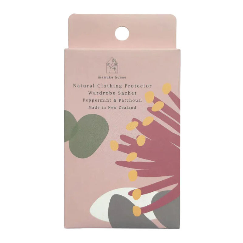 Manuka House Native Wardrobe Fragrance Sachet - Peppermint and Patchouli image number 0