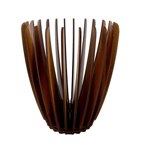 Abstract Designs Wood Straight Vase Kitset