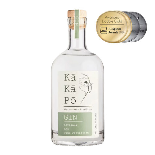 Kakapo Distillery Kawakawa & Pink Peppercorn Gin 700ml