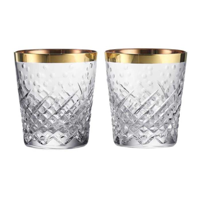 Waterford Celebrations Tumbler 340ml Gold Set of 2 image number 0