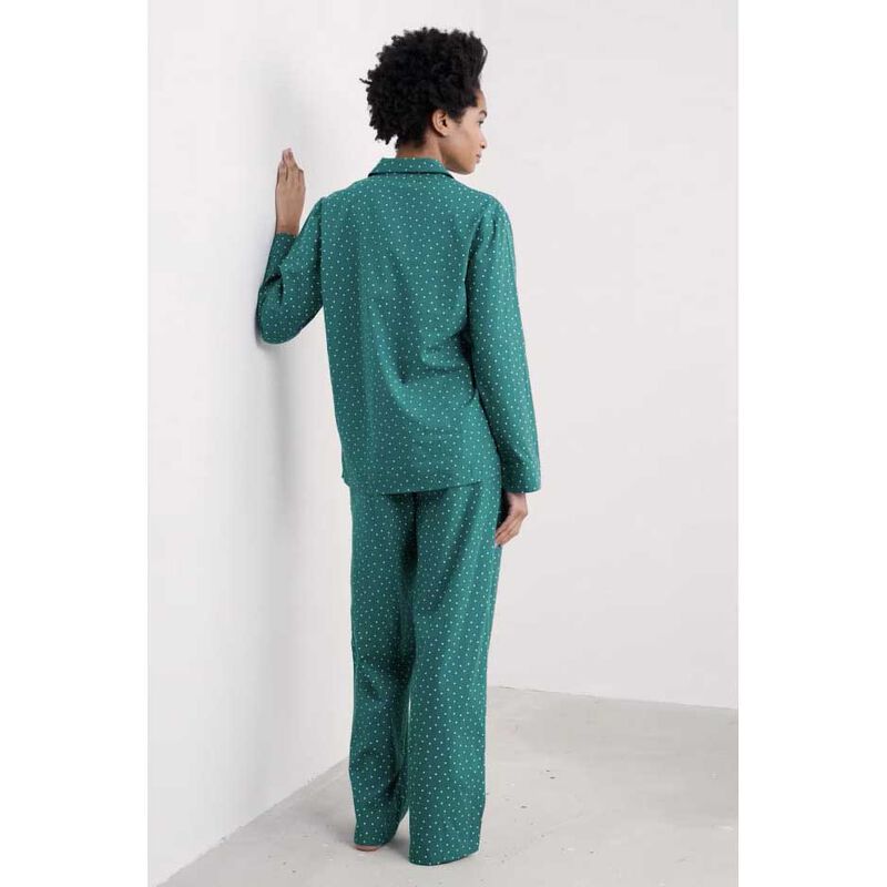 Seasalt Cornwall View Point Pyjamas Rustic Spot Studio Green image number 1