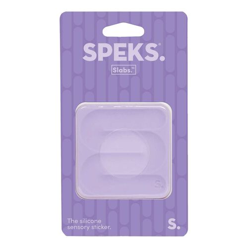 Speks Slabs Square Sensory Sticker - Path Purple