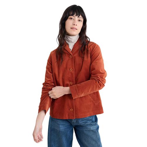 Seasalt Cornwall Brightwork Jacket Terracotta