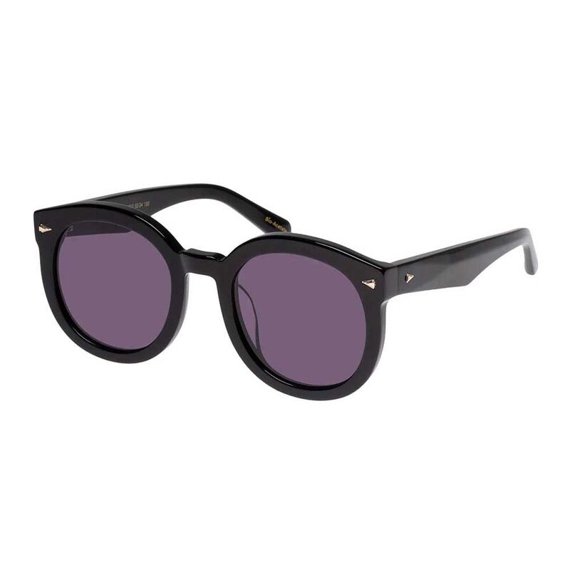 Karen Walker Super Duper Strength Black Sunglasses image number 0