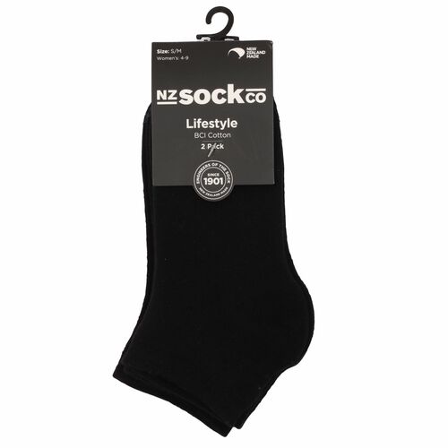 NZ Sock Co Low Cut Trainer Socks - 2 Pack