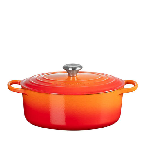 Le Creuset Cast Iron Oval Casserole 29cm - Volcanic