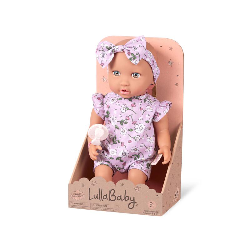 Lullababy  14" Doll Floral Dress & Headband image number 2